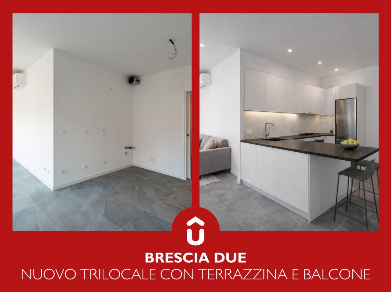 VISTA CUCINA - Trilocale Brescia - foto 1