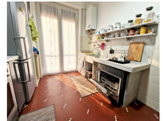 cucina d.png - Appartamento via Molfino 10, Genova (zona Sestri Ponente) - foto 2