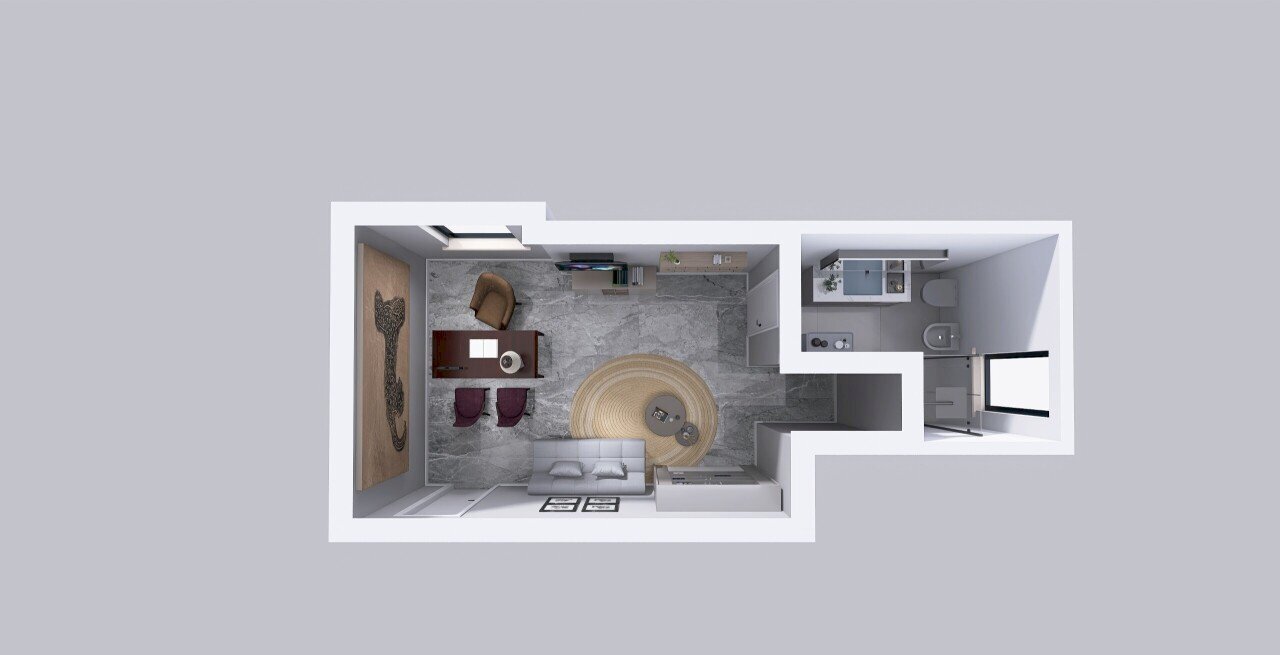 ?Salvataggio automatico del sistema?Senza titolo_? - One-room apartment Via Borgoratti  66, Genova (neighborhood San Martino) - photo 1