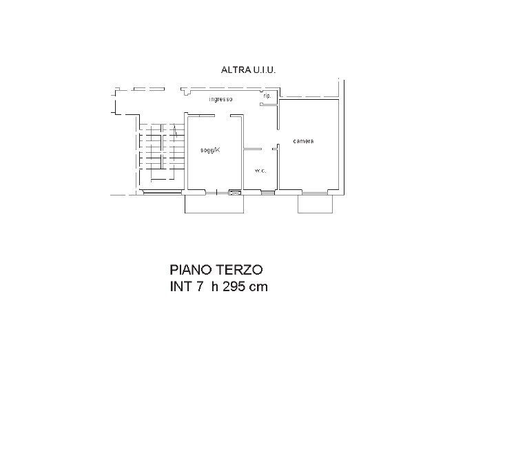 planimetria.jpg - Three-room apartment Via Giotto  5, Alassio - floor plans 1