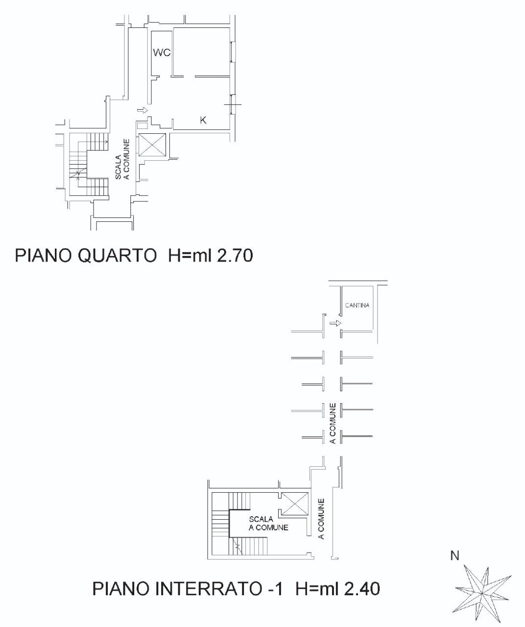 planimetria.jpg - Two-room apartment Piazza Bonsanti, Firenze (neighborhood Santa Maria Novella) - floor plans 1