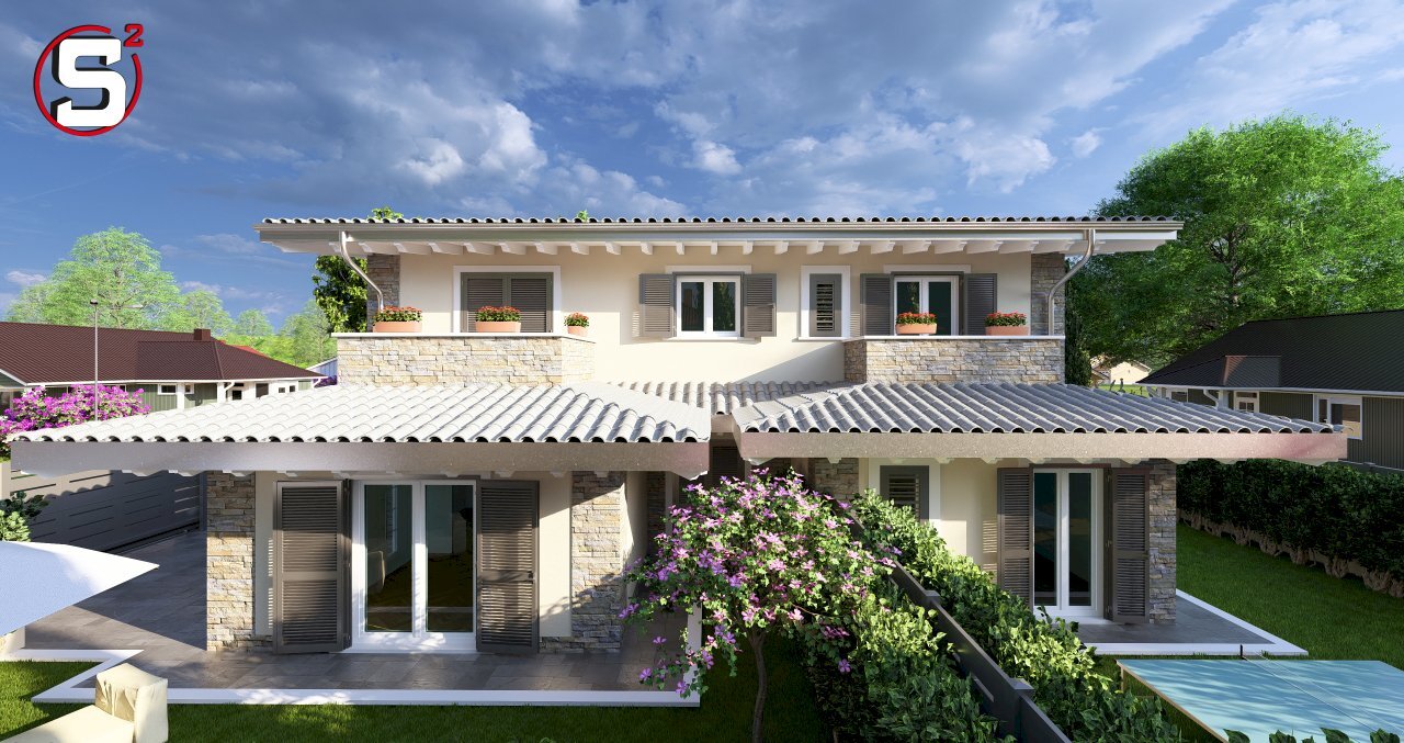 1_4 - RENDER_1.jpg - Independent house Via Adige, Mentana - photo 3