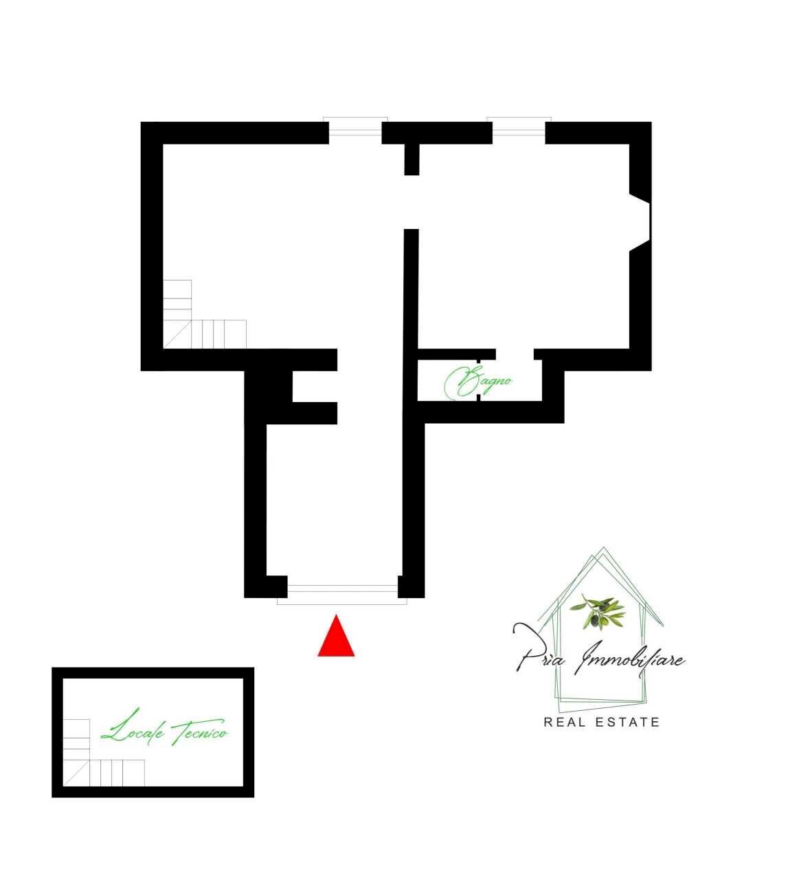 Planimetria.jpg - Commercial Premises Piazza Cavour 2, Rapallo - floor plans 1