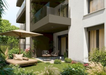 Render bilocale con giardino - Bilocale Via San Giacomo 9, Como - foto 1