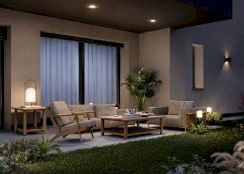 Render giardino trilocale - Trilocale Via San Giacomo 9, Como - foto 1