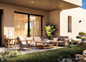 Render giardino trilocale - Trilocale Via San Giacomo 9, Como - foto 5