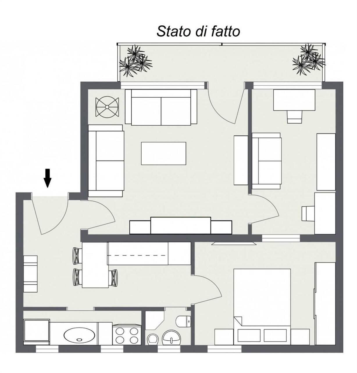 Foto - Trilocale Via Sonnino 35, Catania - foto 3