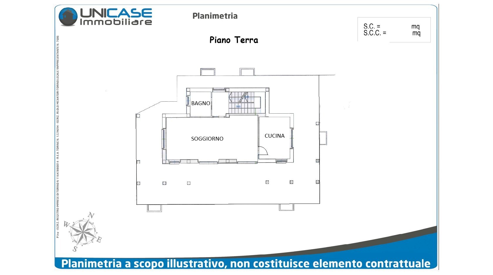 Casa indipendente via Pramartino, 49, San Pietro Val Lemina - planimetria 1