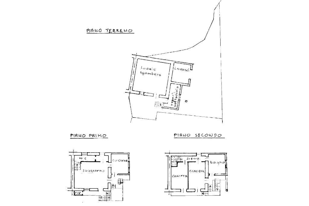 Casa semi indipendente Via LA Marmora, Bruzolo - planimetria 1
