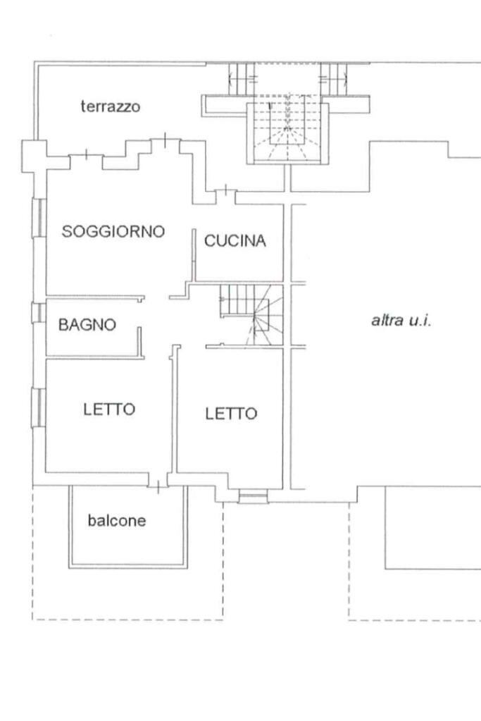 Quadrilocale Via giacomo leopardi, Bagnolo in Piano - planimetria 1