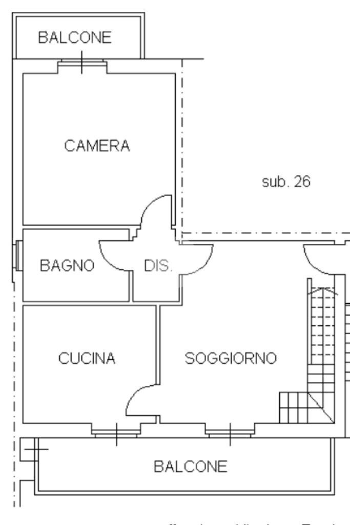 Quadrilocale Via Anna Frank, Castagnole Piemonte - planimetria 1