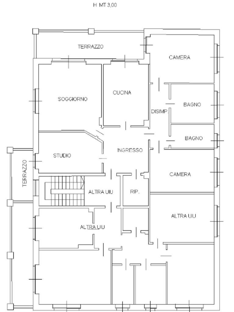 Apartment Via Buttigliera Alta, Rosta - floor plans 1