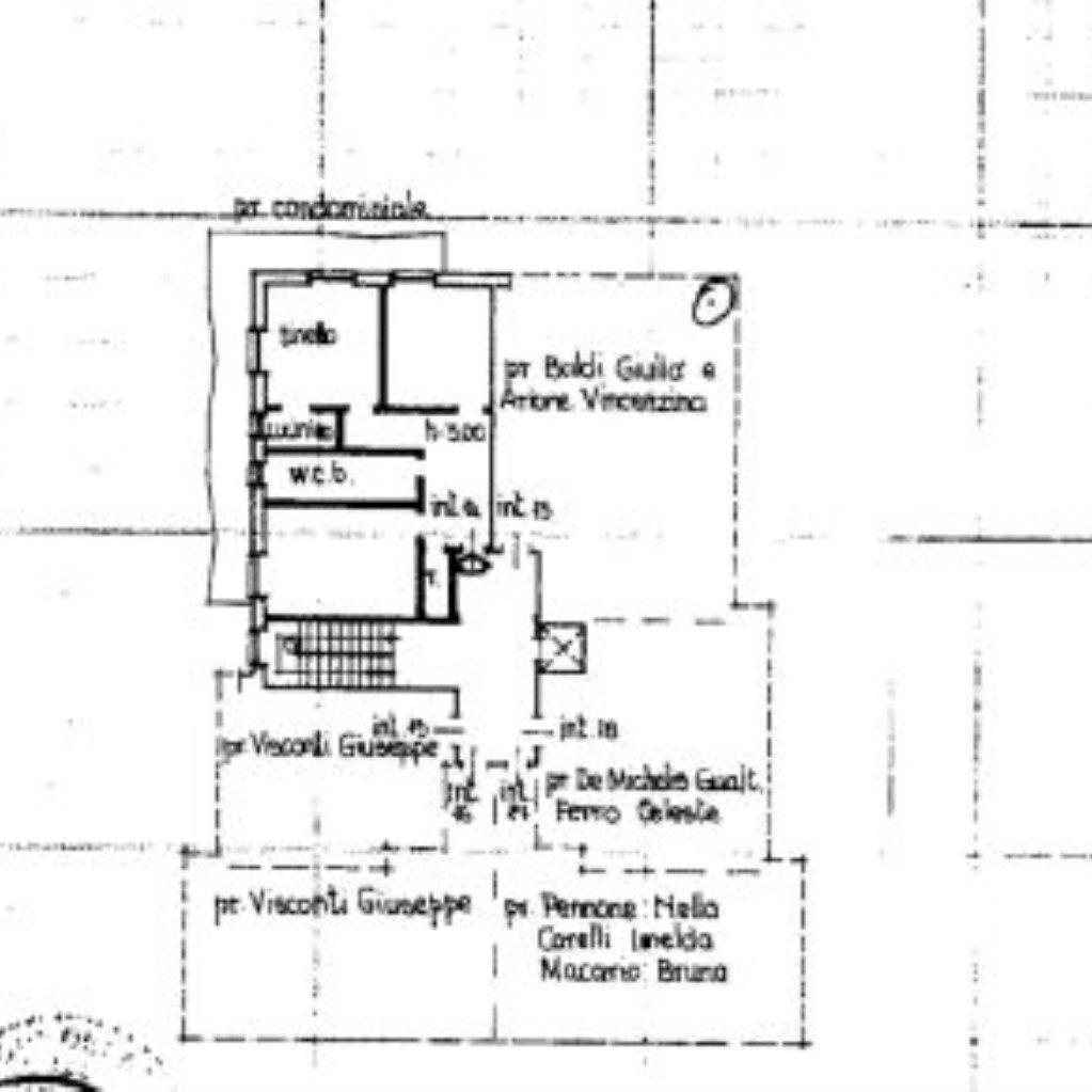 Three-room apartment Via Giardini, Borghetto Santo Spirito - floor plans 1
