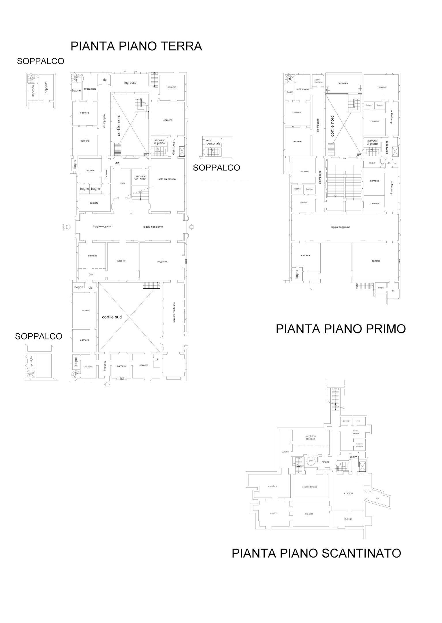 Villa San Lazzaro di Savena - planimetria 1