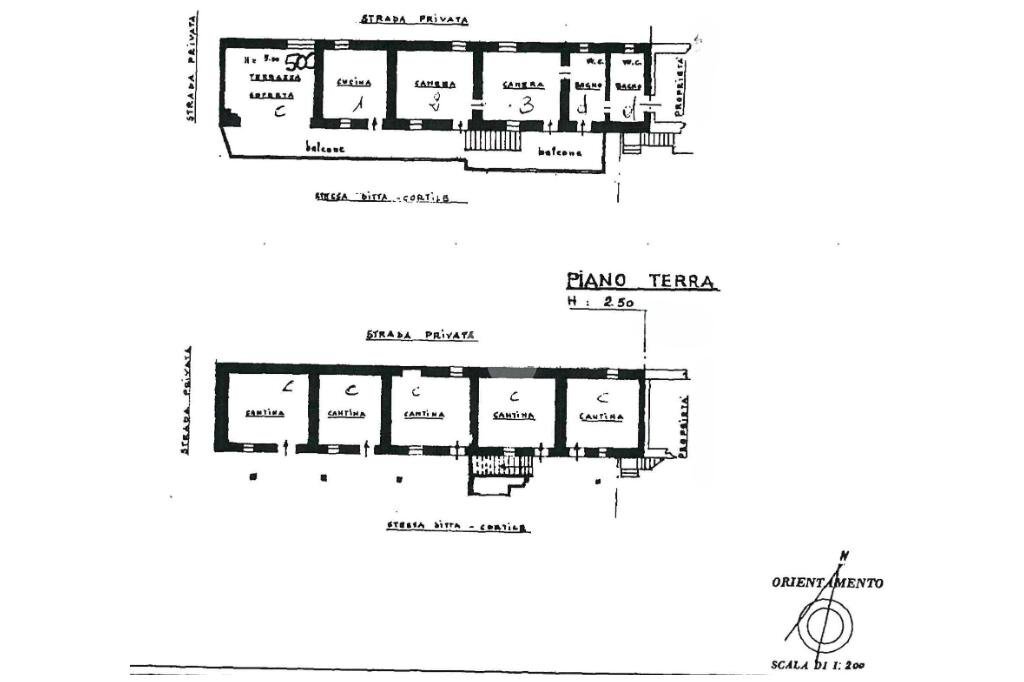 Casa semi indipendente Via Canton Neiro, Castellamonte - planimetria 1