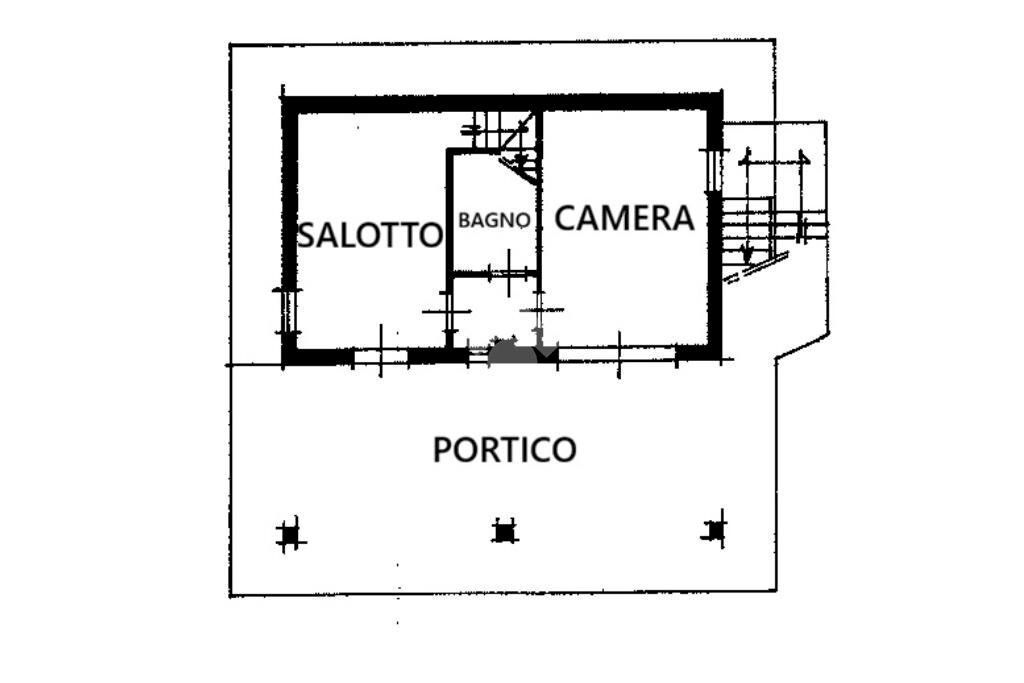 Casa indipendente Via Madonna Devesio, Rifreddo - planimetria 1