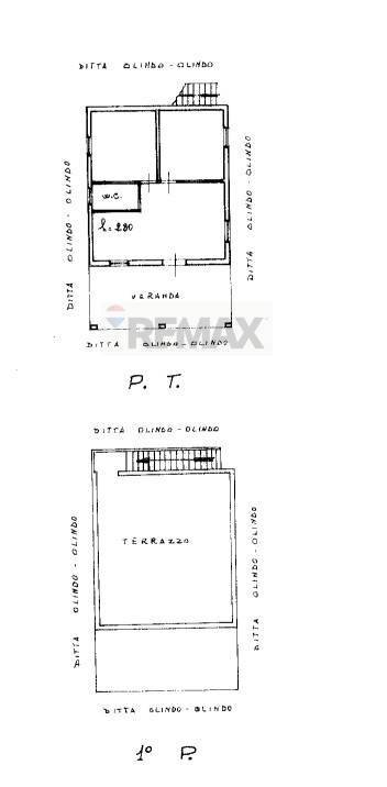 Pianta 2D - Villa C.da Guardiana, Portopalo di Capo Passero - planimetria 1