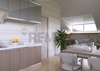 Sala da pranzo - Attico Via G. Marconi
 
7, Lallio - foto 4