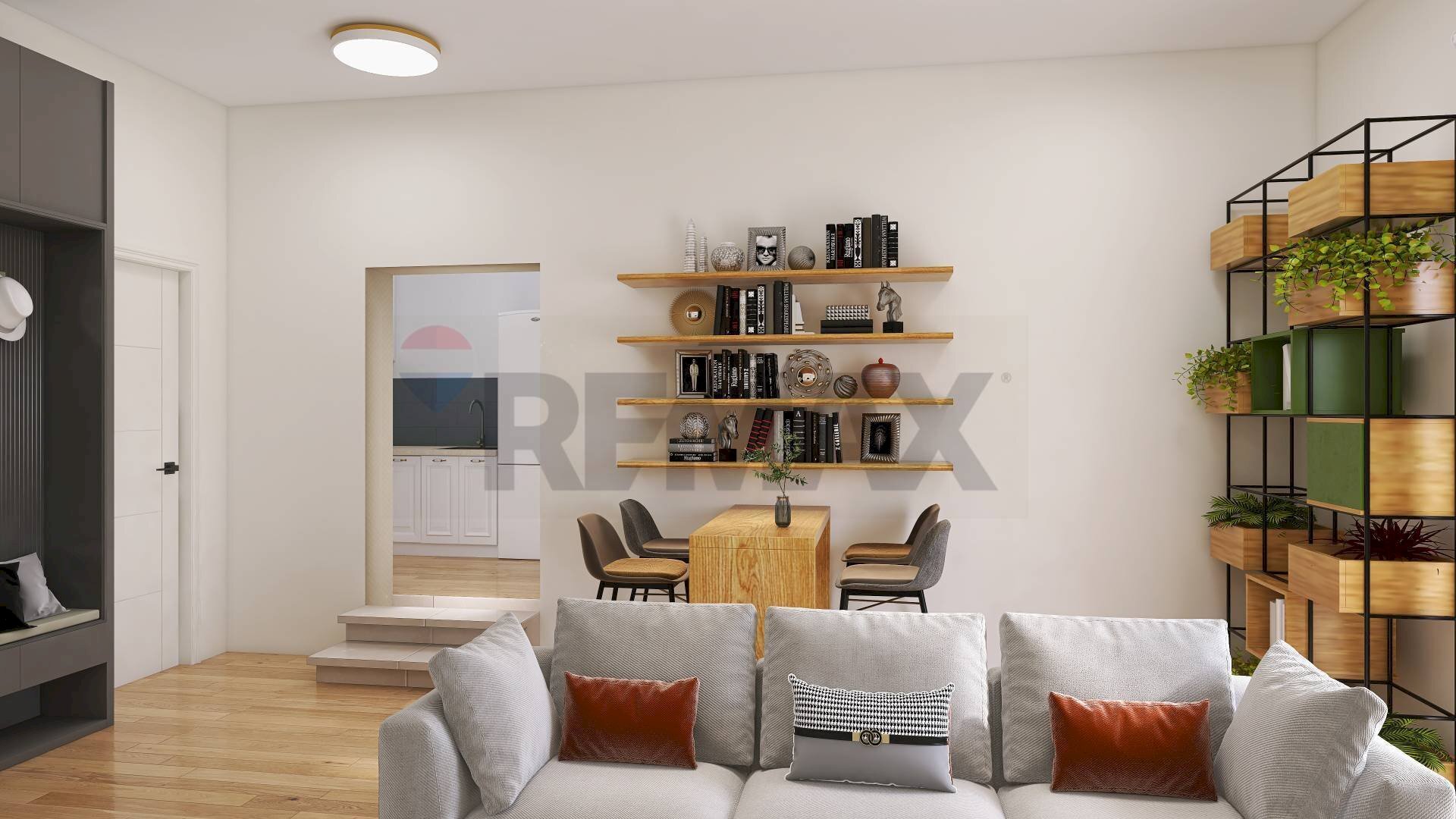 Sala da pranzo - Monolocale via G. Marconi
 
7, Lallio - foto 2