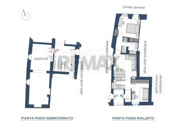 Pianta 2D - Trilocale Pavia - foto 2