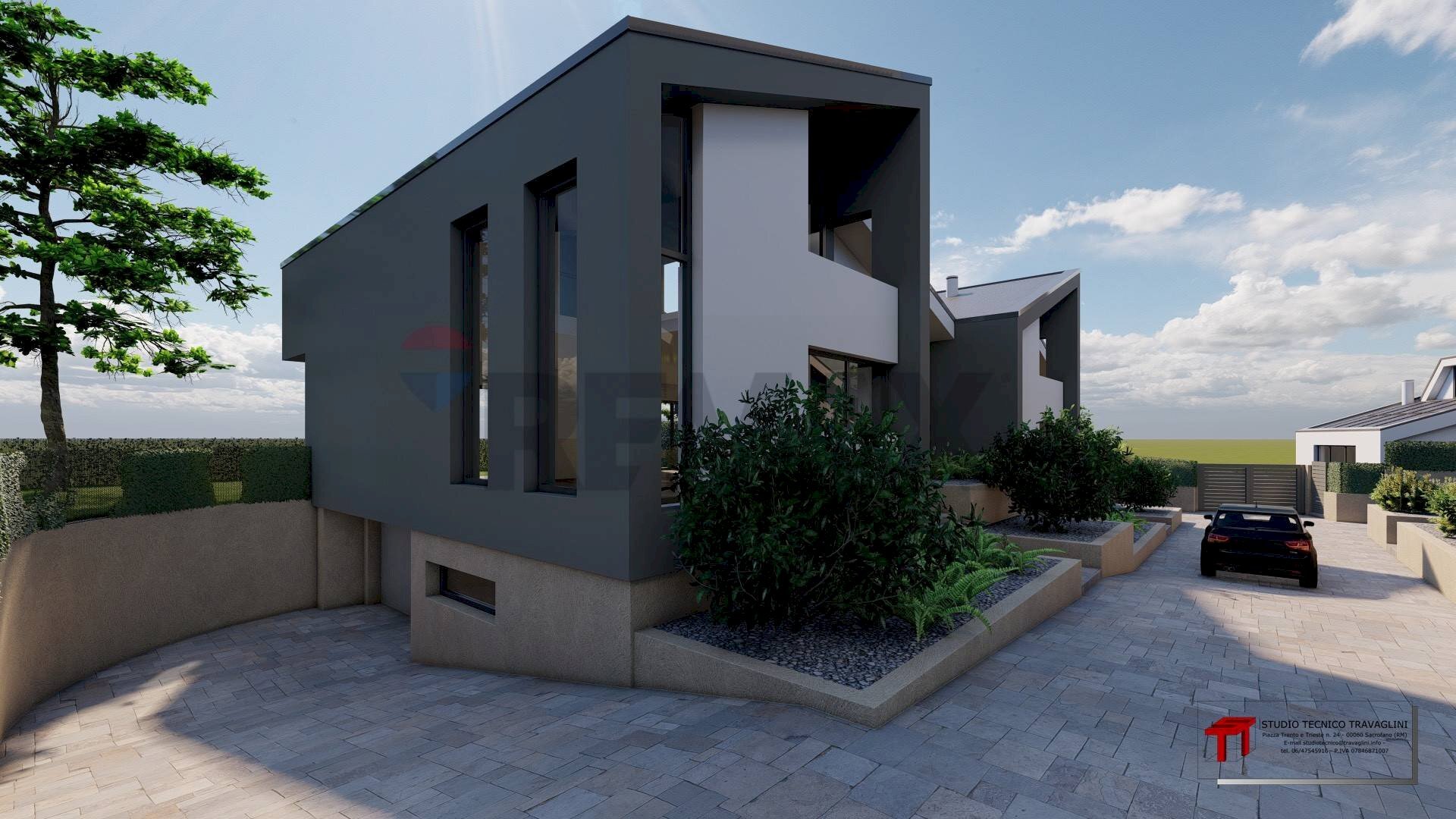 Casa all\'aperto - Semi-detached house VIA SALUGGIA, Roma - photo 1