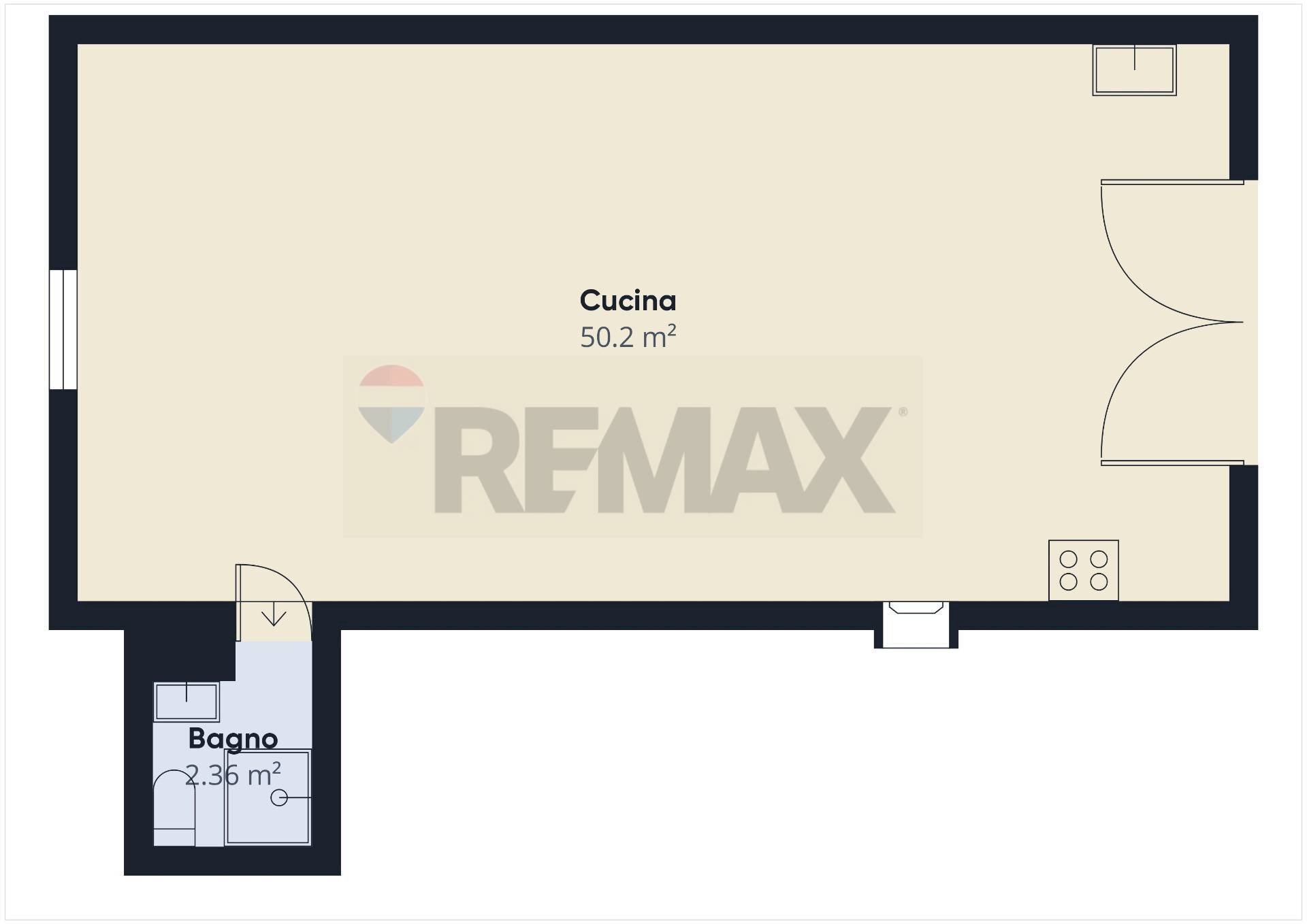 Pianta 2D - Two-room apartment VIA BRUNO BUOZZI, Capena - floor plans 1