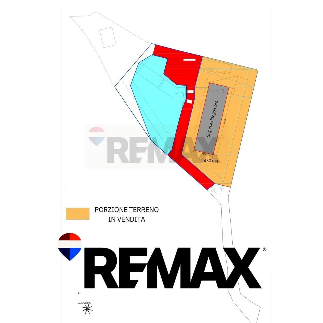 Pianta 2D - Terreno edificabile Formello - planimetria 1