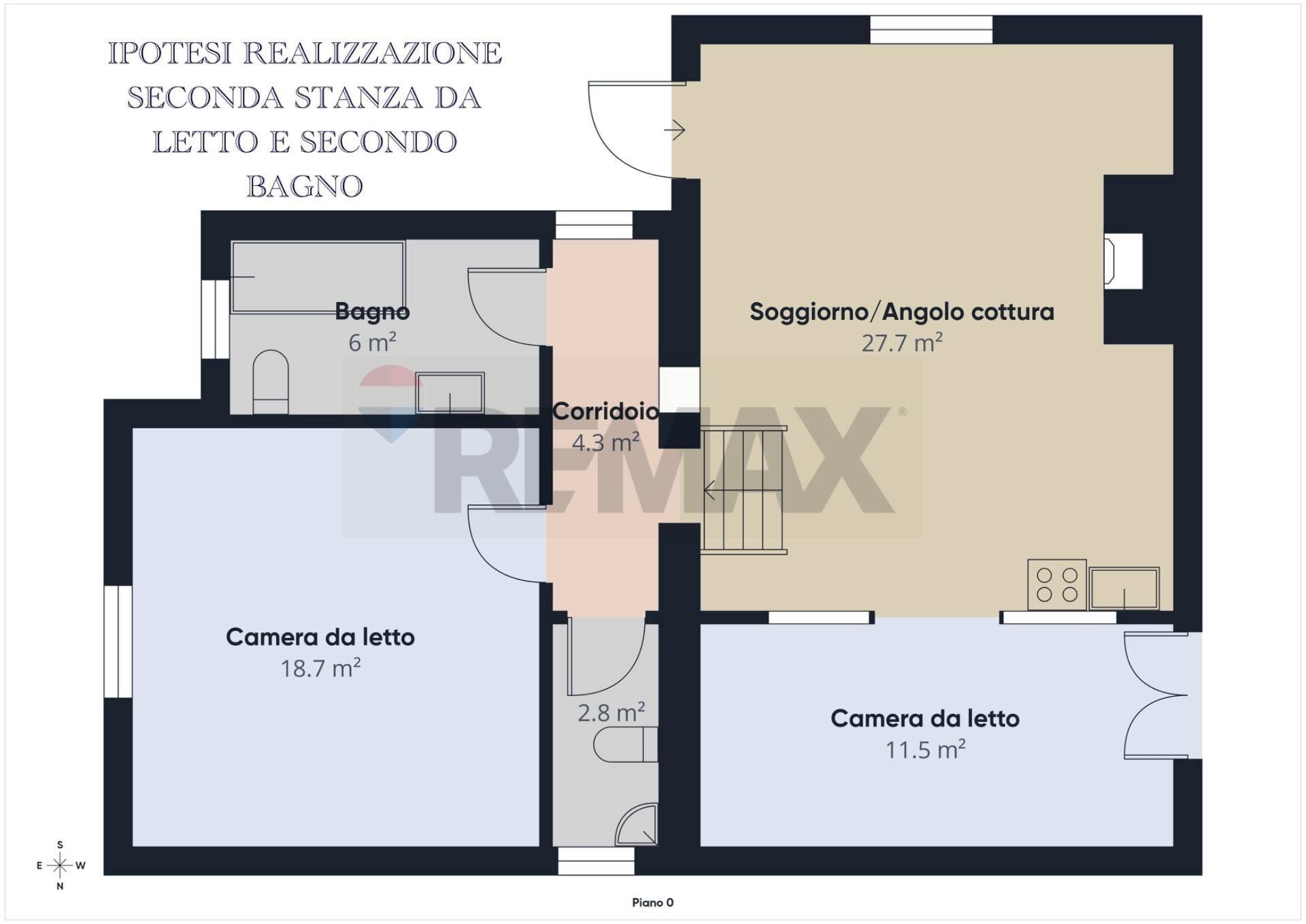 Pianta 2D - Villa Via del Praticello Alto
 
22, Formello - floor plans 1