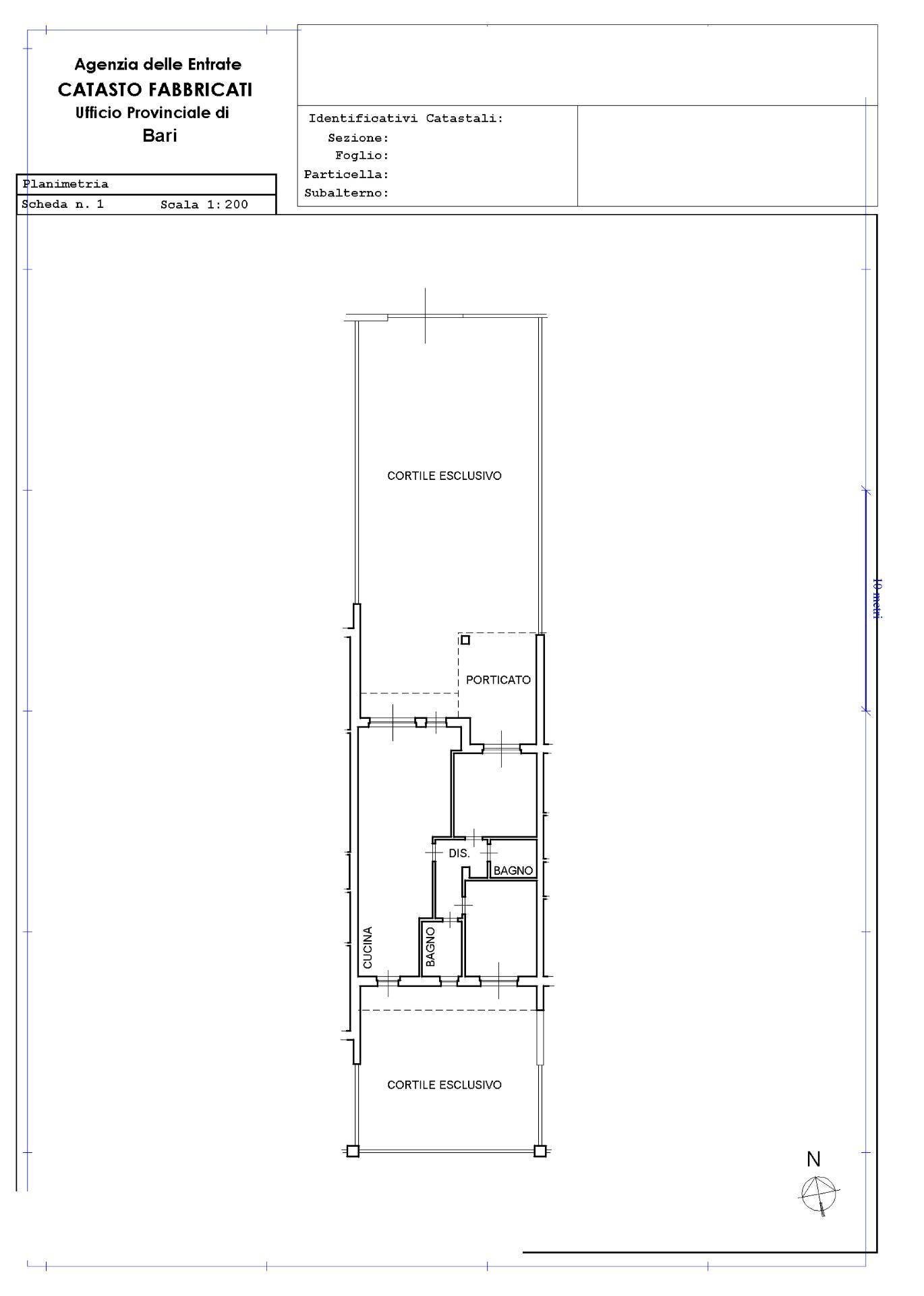Foto 23 - Villa a Schiera Strada Statale 16 Complanare Ovest
 
96 A, Bari - planimetria 1