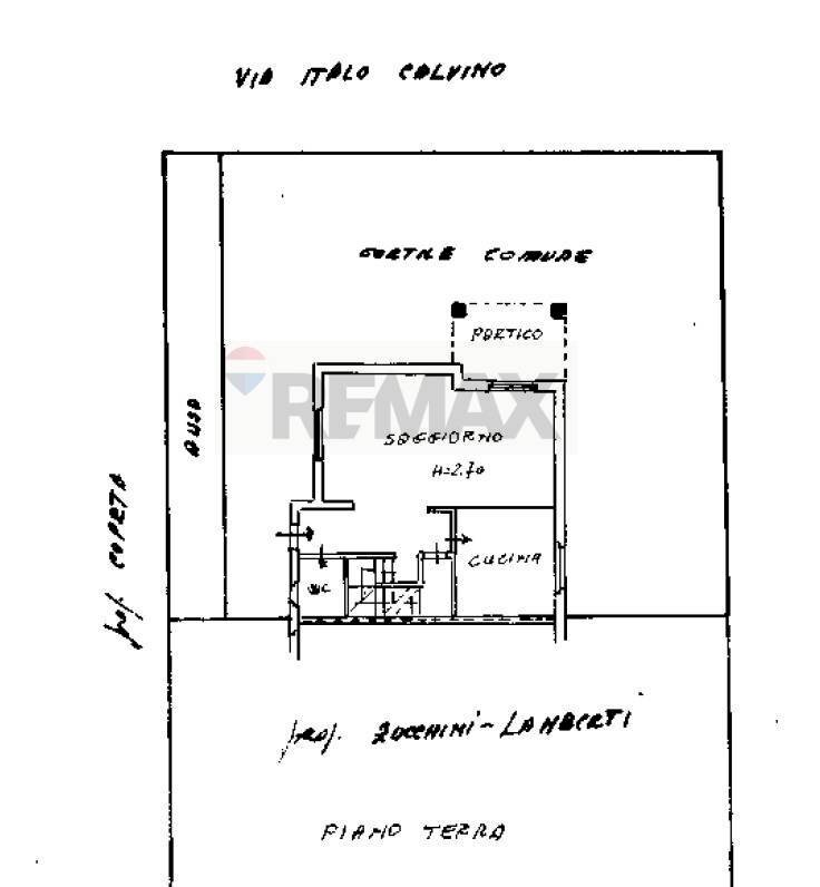 Pianta 2D - Casa semi indipendente via Italo Calvino
 
4, San Zeno Naviglio - planimetria 1
