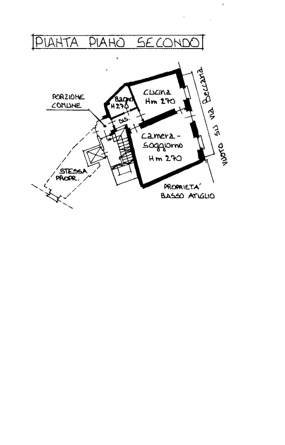 Stabile - Palazzo via Giovanni Battista Beccaria, 31, Mondovì - planimetria 1