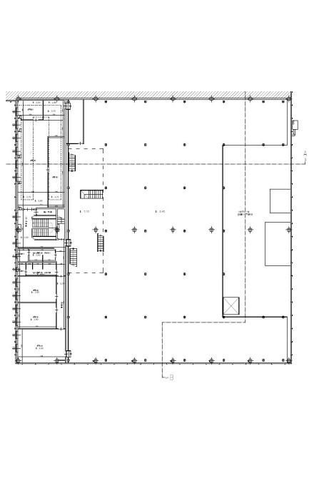 Capannone via Lodovico Zambeletti, Baranzate - planimetria 1