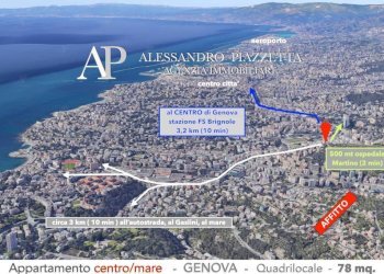 Mappa - Quadrilocale Genova (zona Borgoratti) - foto 9