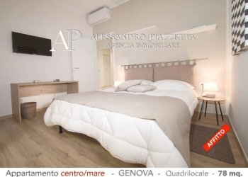 Camera da letto - Quadrilocale Genova (zona Borgoratti) - foto 34