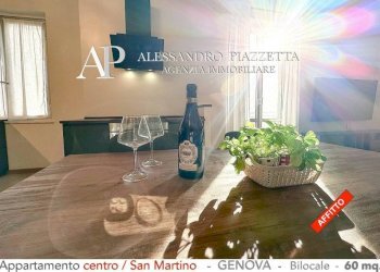 Sala da pranzo - Bilocale Genova (zona Borgoratti) - foto 1