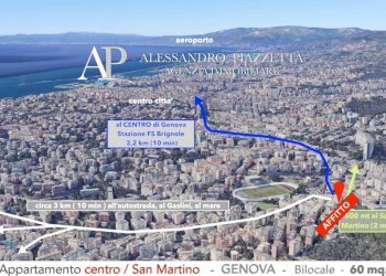 Mappa - Bilocale Genova (zona Borgoratti) - foto 30