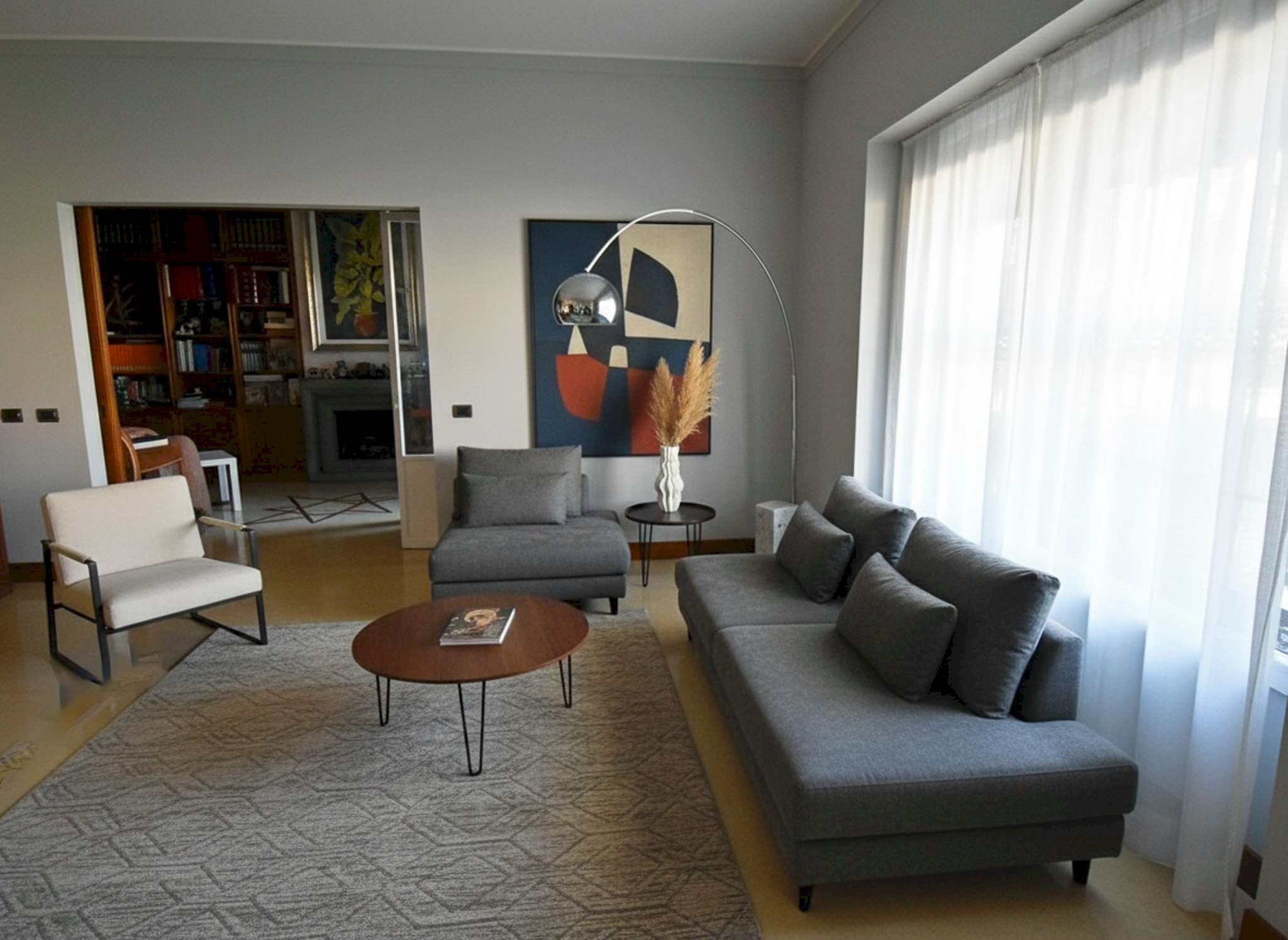 salotto - Quadrilocale via Zandonai, Roma - foto 3