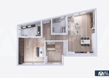 Planimetria - Appartamento via Sassofeltrio, Rimini - foto 8