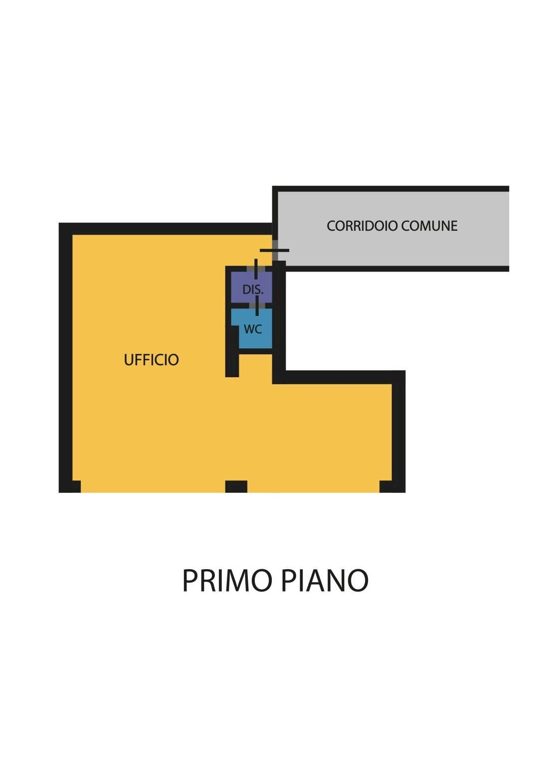 Ufficio viale 4 Novembre, Faenza - planimetria 1