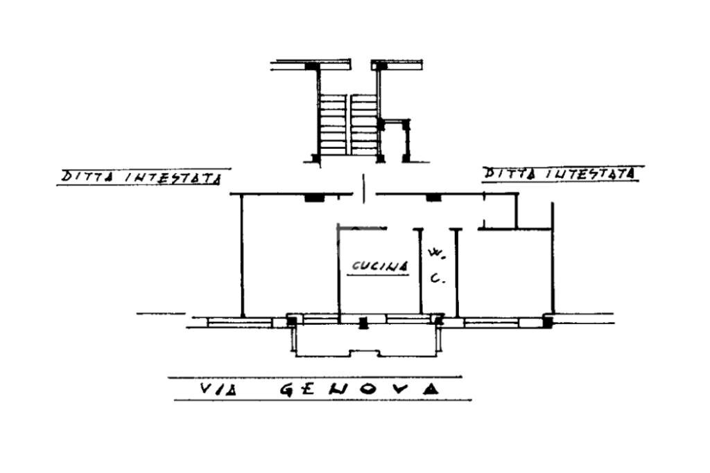 Trilocale Via Genova, La Spezia - planimetria 1
