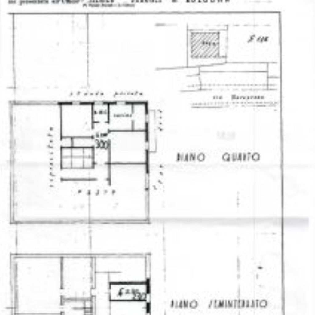 Three-room apartment Via Saragozza, 167, Bologna (neighborhood Saragozza) - floor plans 1