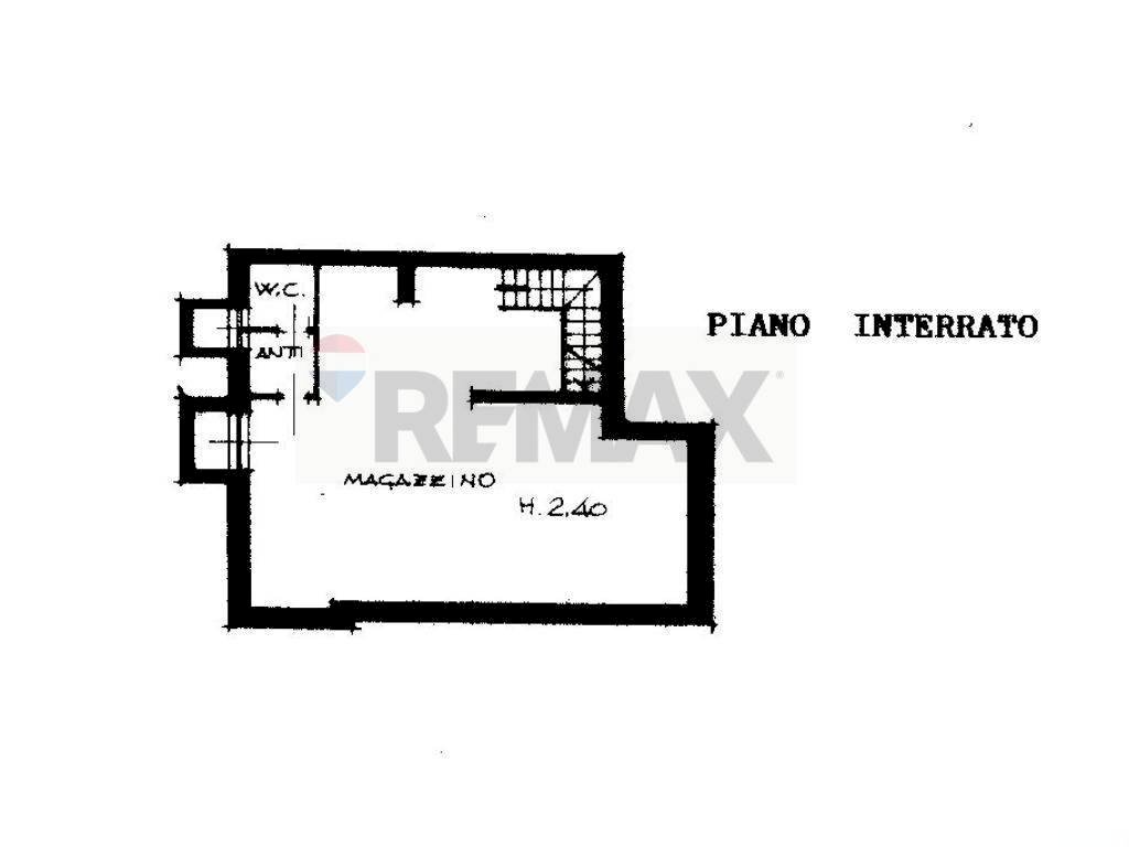 Pianta 2D - Negozio Udine - planimetria 1