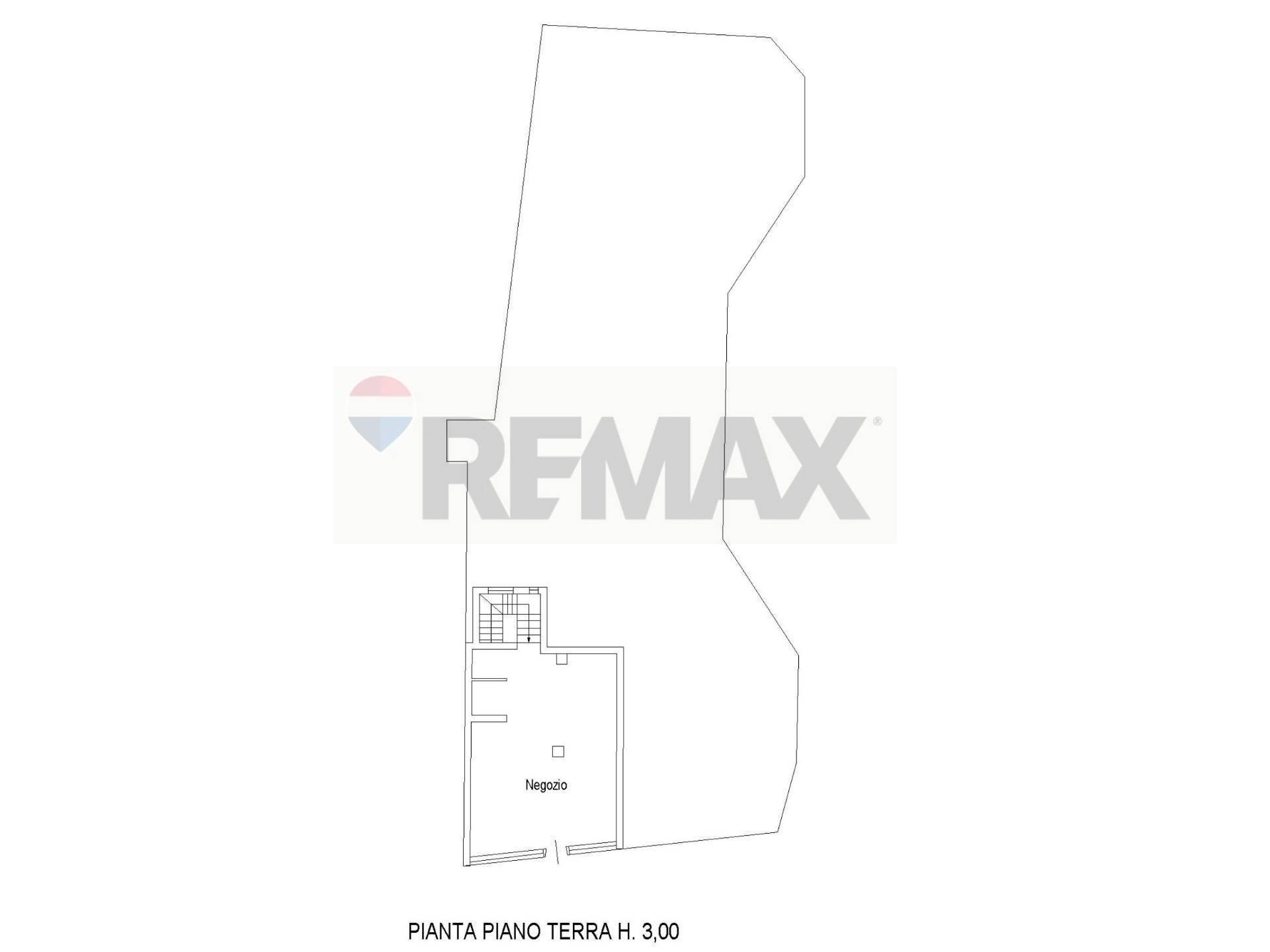 Pianta 2D - Negozio Padova - planimetria 1