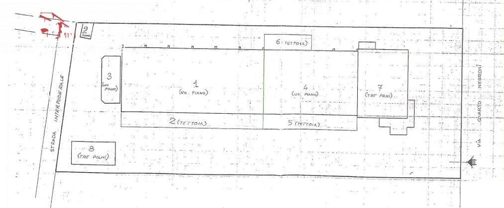 Foto 4 - Capannone via Quarto Negroni
 
33, Ariccia - planimetria 1