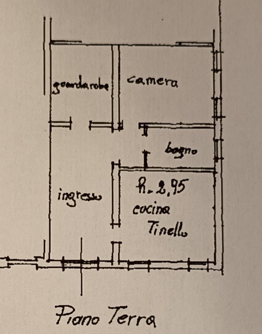Three-room apartment via Mezzo Levante, 2273, Crevalcore - floor plans 1