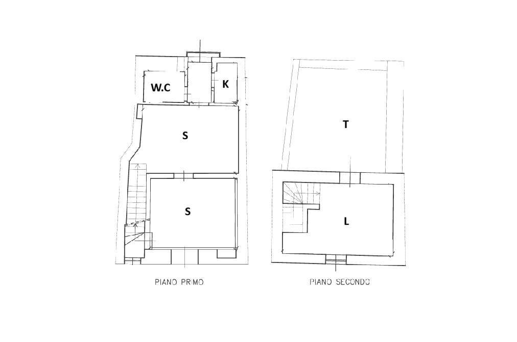 Trilocale Via Pergolesi, Martina Franca - planimetria 1