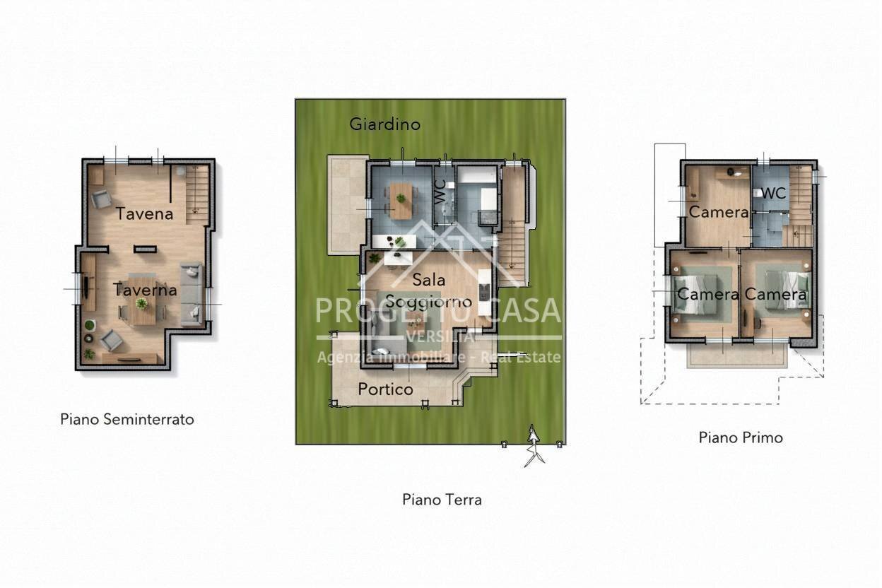 Foto 54 - Casa indipendente VIA LELIO GIUSTI, Viareggio - planimetria 1