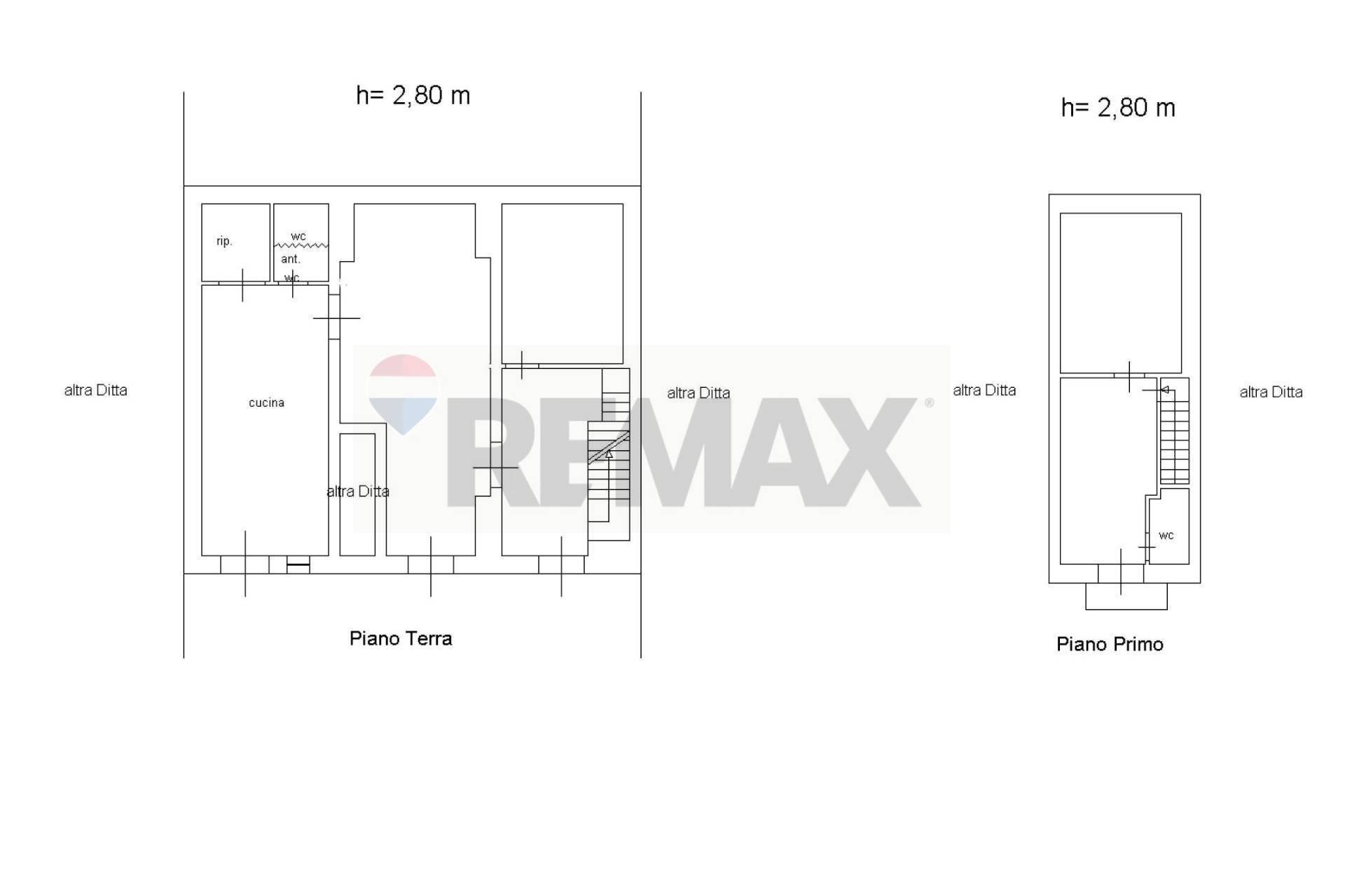 Pianta 2D - Four-room apartment Corso dei Mille
 
73, Altofonte - floor plans 1
