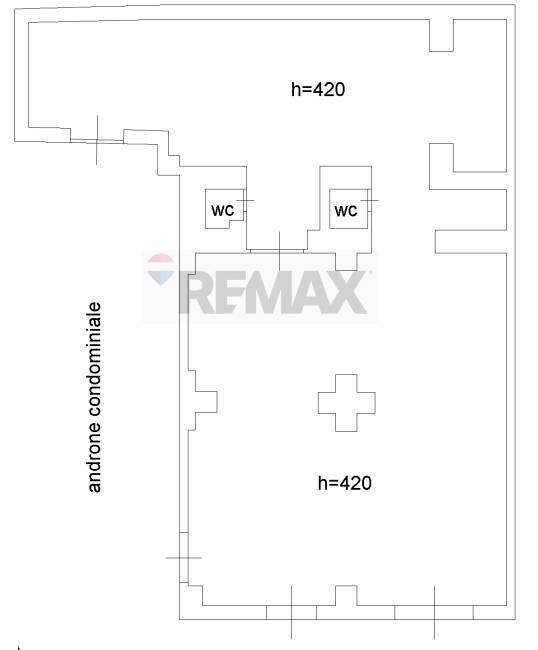 Pianta 2D - Commercial Premises via Archimede
 
65/67, Catania - floor plans 1
