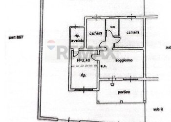 Pianta 2D - Villa Via Nettunense
 
229, Anzio - foto 7